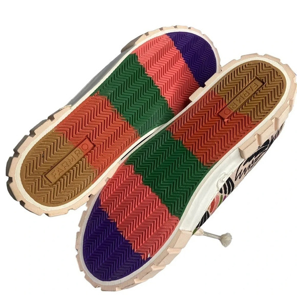 Farm Rio Bird Paradise Platform Sneaker  Sz: 6.5 - Picture 12 of 13